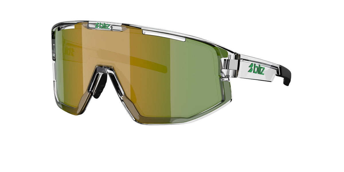Gafas Sol Bliz Fusion/Blanco Transparente/Verde