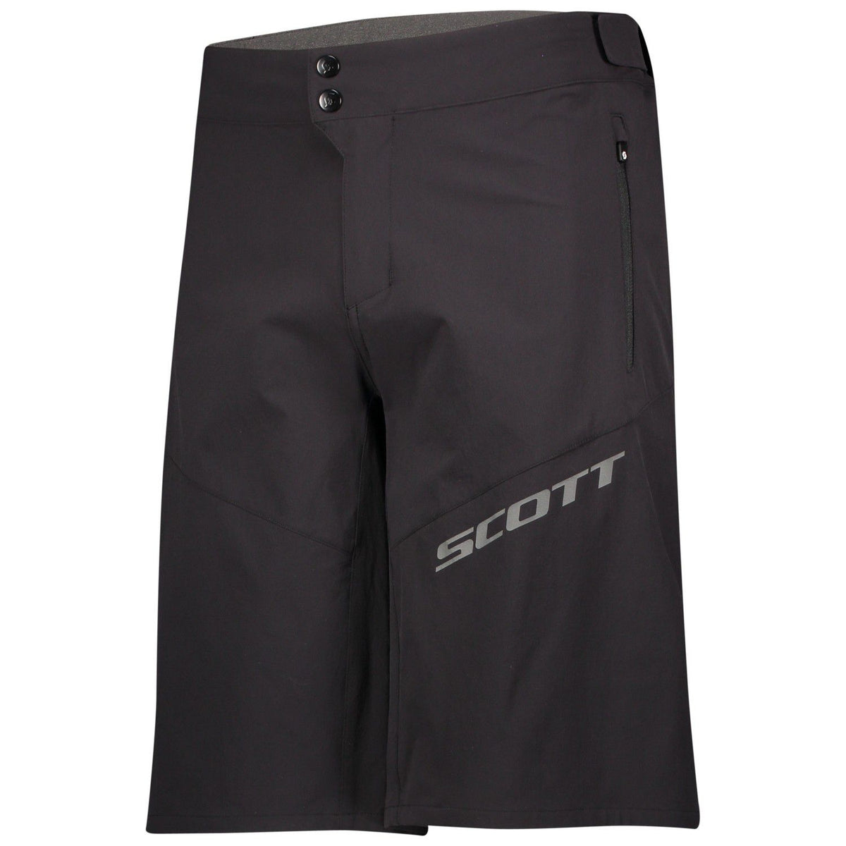 Pantalón Corto MTB Badana Scott Endurance Corte Holgado Hombre Negro