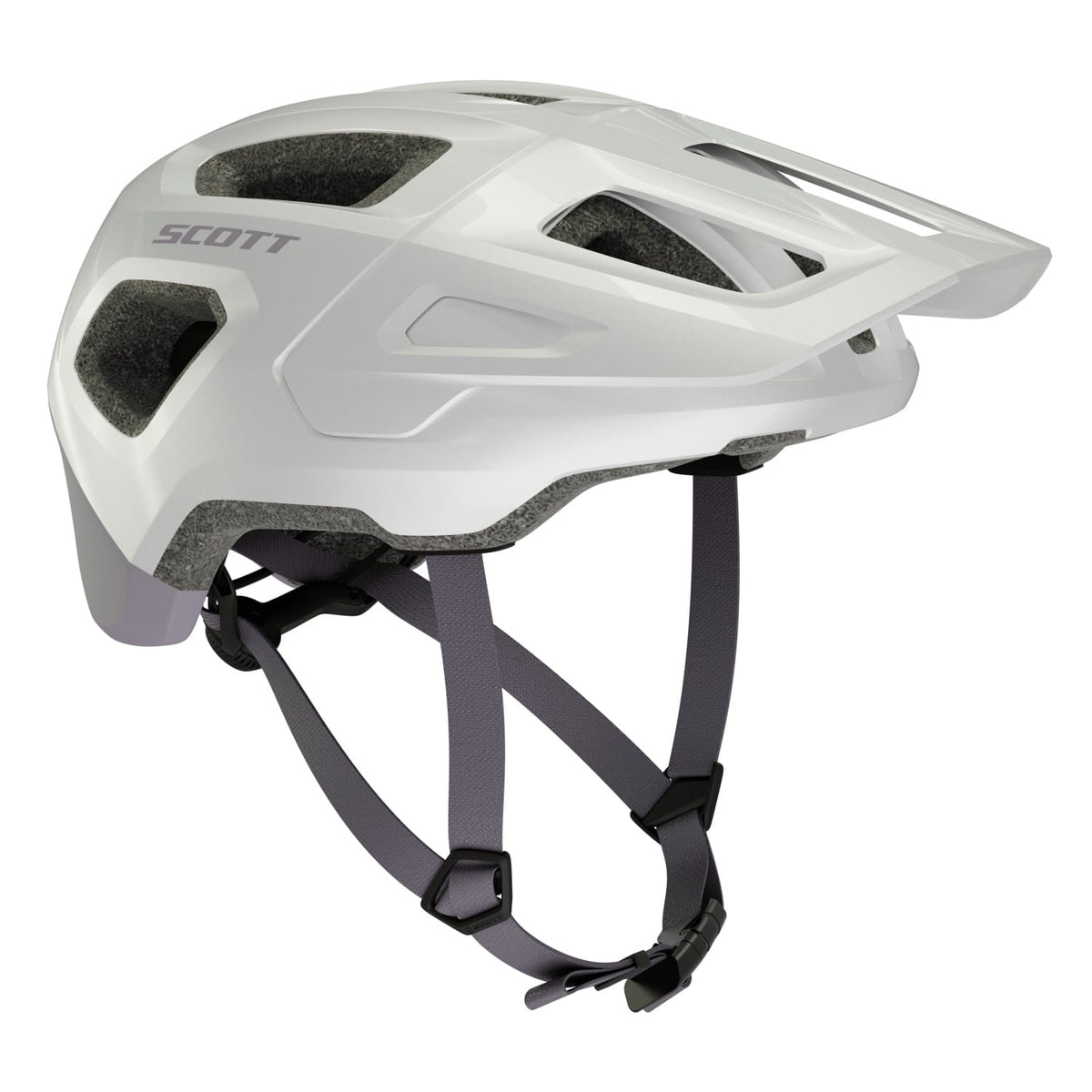 Casco Scott Argo Plus CE Junior Pearl White