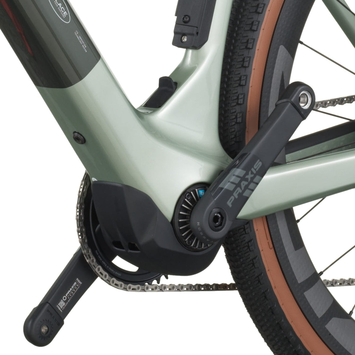 Bicicletas Eléctricas eGravel Scott Solace Gravel 10 2027 Pale Green/Beluga Grey #6