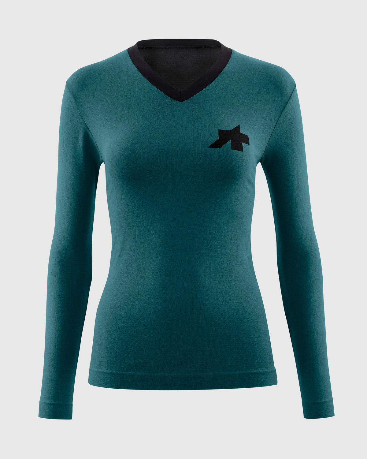 Assos Tactica T5 Camiseta Técnica Manga Larga Mujer Foundation Green