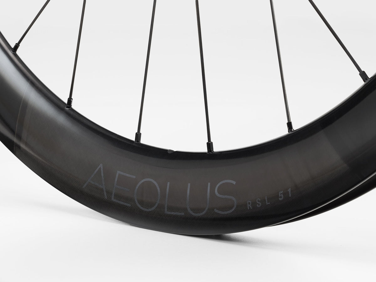 Rueda Delantera Carretera Disco Bontrager Aeolus RSL 51 TLR Negro #4