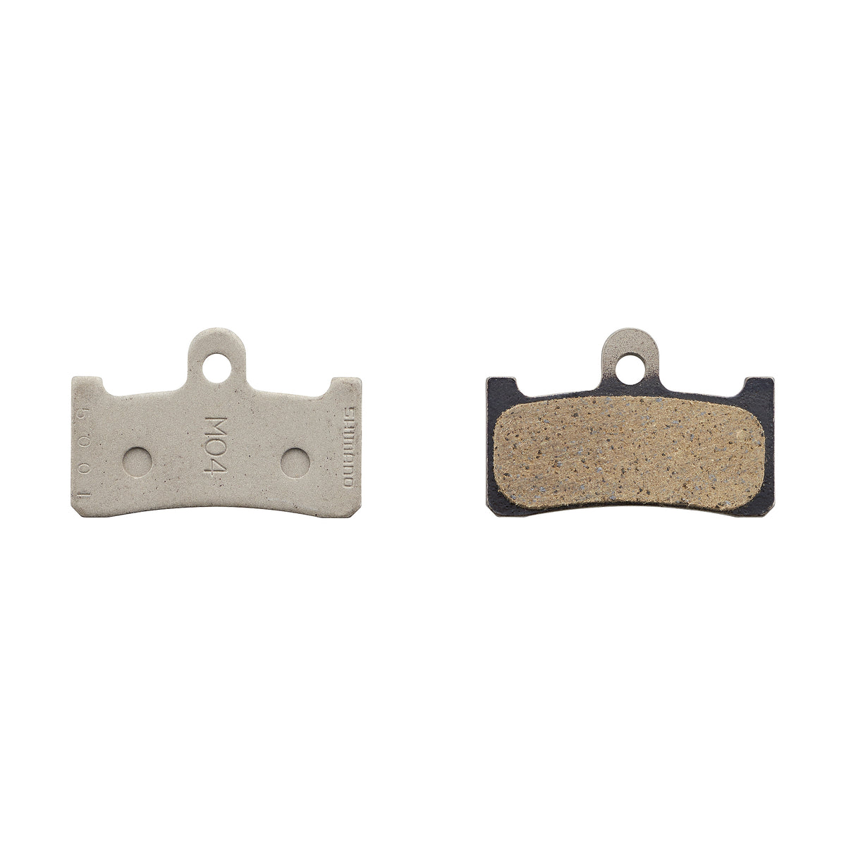 Pastillas Freno Disco Shimano BP-M04-RX Resina Sin Aletas 1 Par Gris #2
