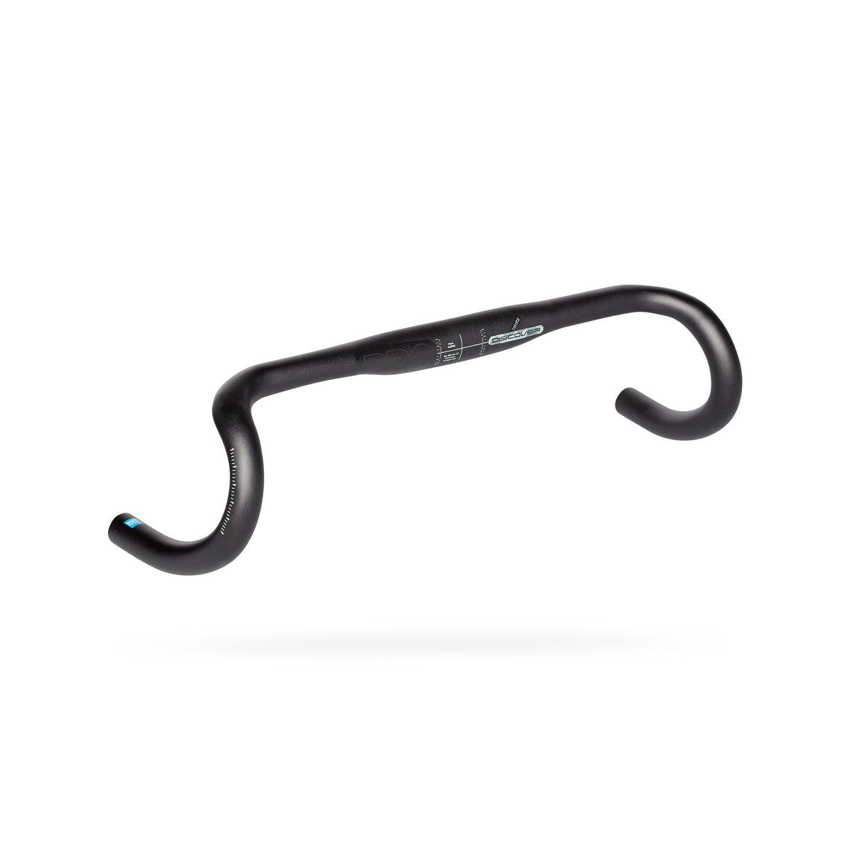 Manillar Gravel PRO PLT Discover Aluminio 31.8mm 115mm 65mm 12° Flare Negro #2