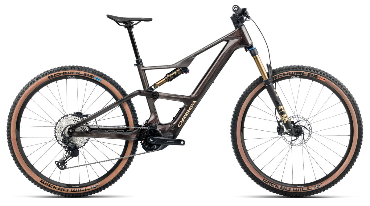 Orbea Rise Sl M10 630w 2025 Cosmic Carbon View/Golden Sand Gloss