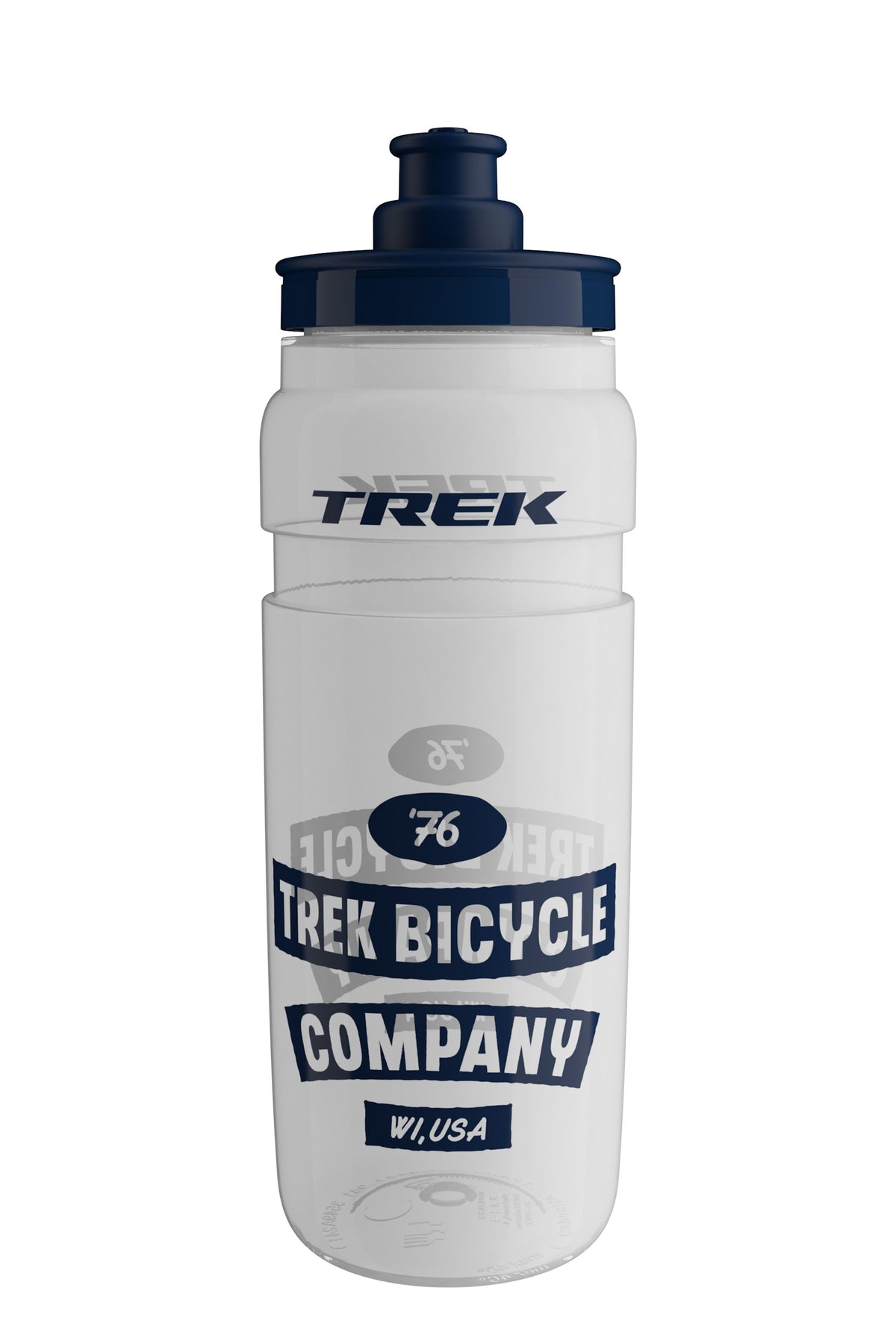 Bidón Trek Fly 750ml Dark Blue/Clear