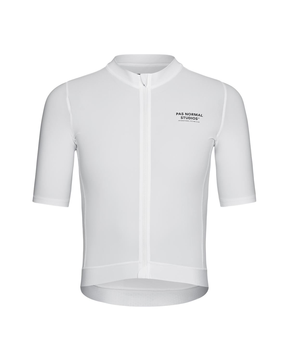 Maillot Manga Corta Pas Normal Studios Essential Hombre Blanco #2