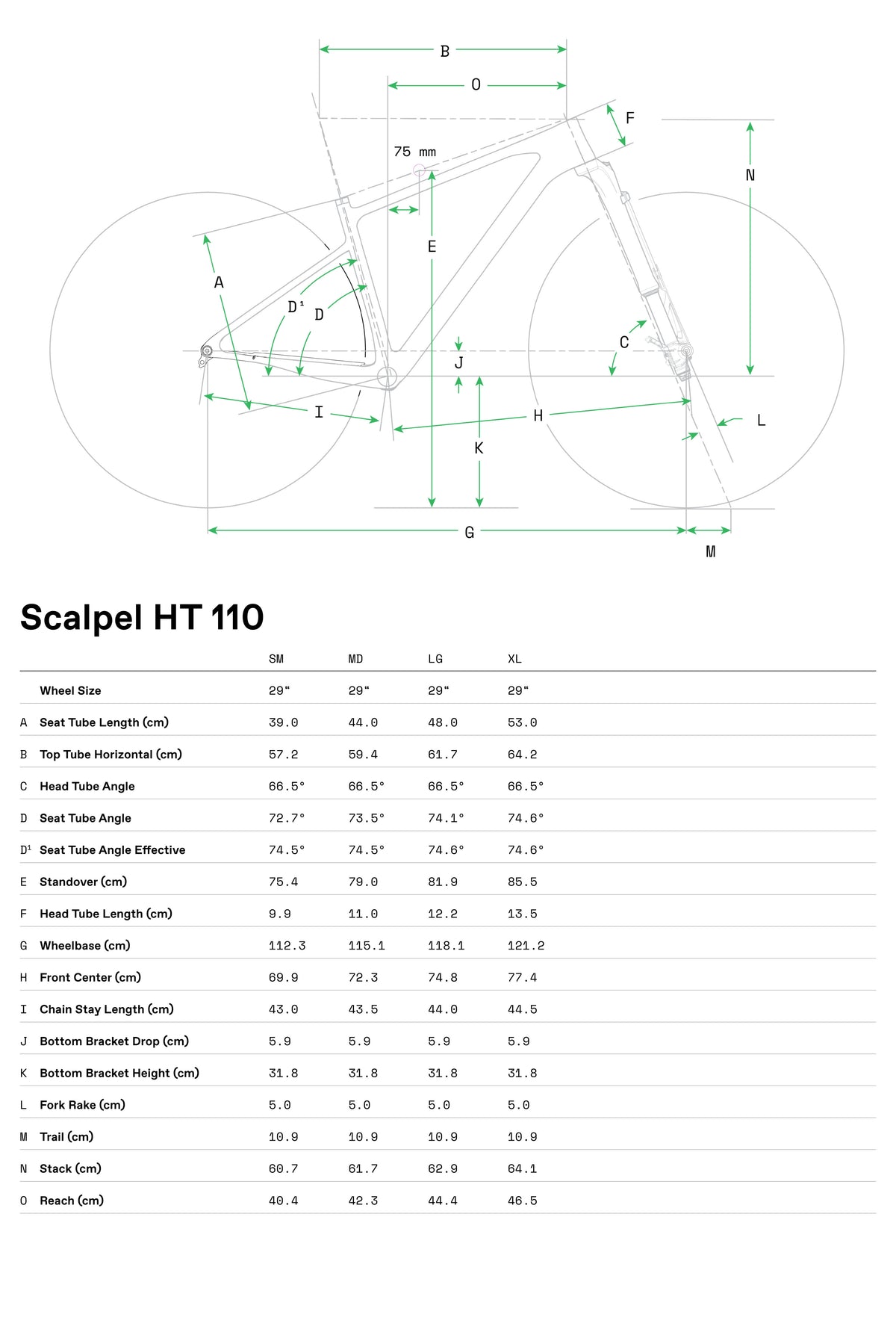 Scalpel HT Carbon 2 Cannondale 2025 Smoke Black #8