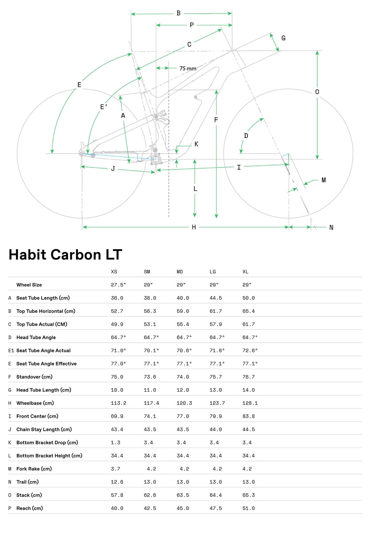 Habit Carbon LT 1 Cannondale 2024 Chalk #9