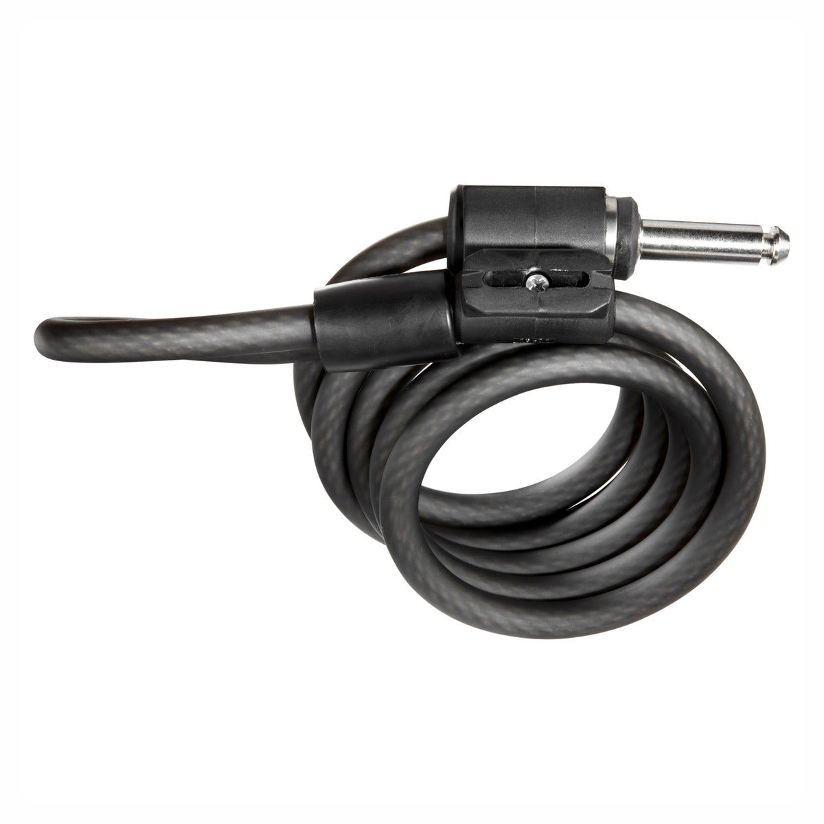 Kryptonite Cable Antirrobo Conector 10mmx120cm Antirrobo Anillo Negro