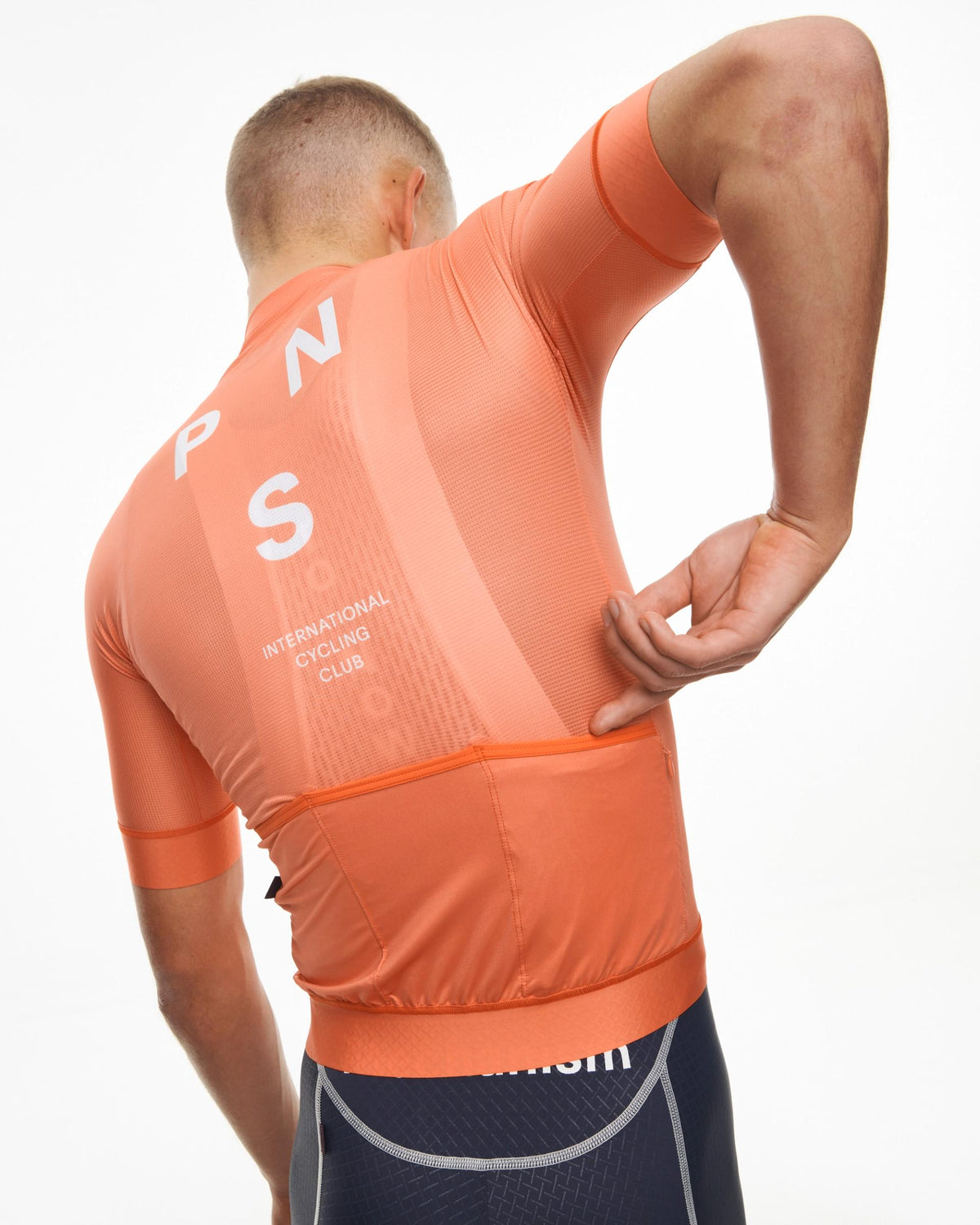 Maillot Manga Corta Pas Normal Studios Mechanism Hombre Coral #4