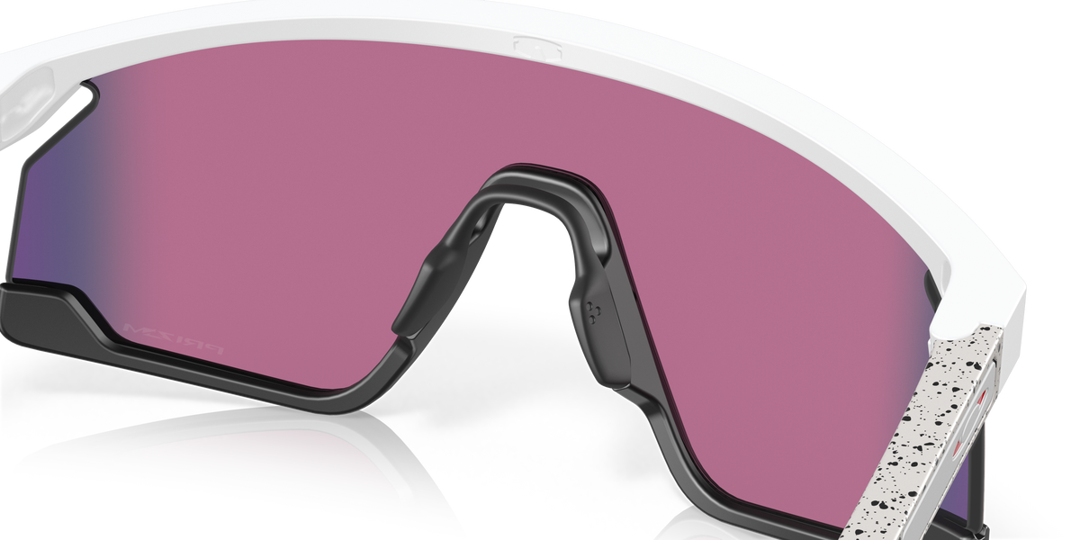 BXTR Gafas de Sol Oakley Blanco Mate Negro Mate Lente Prizm Road #6