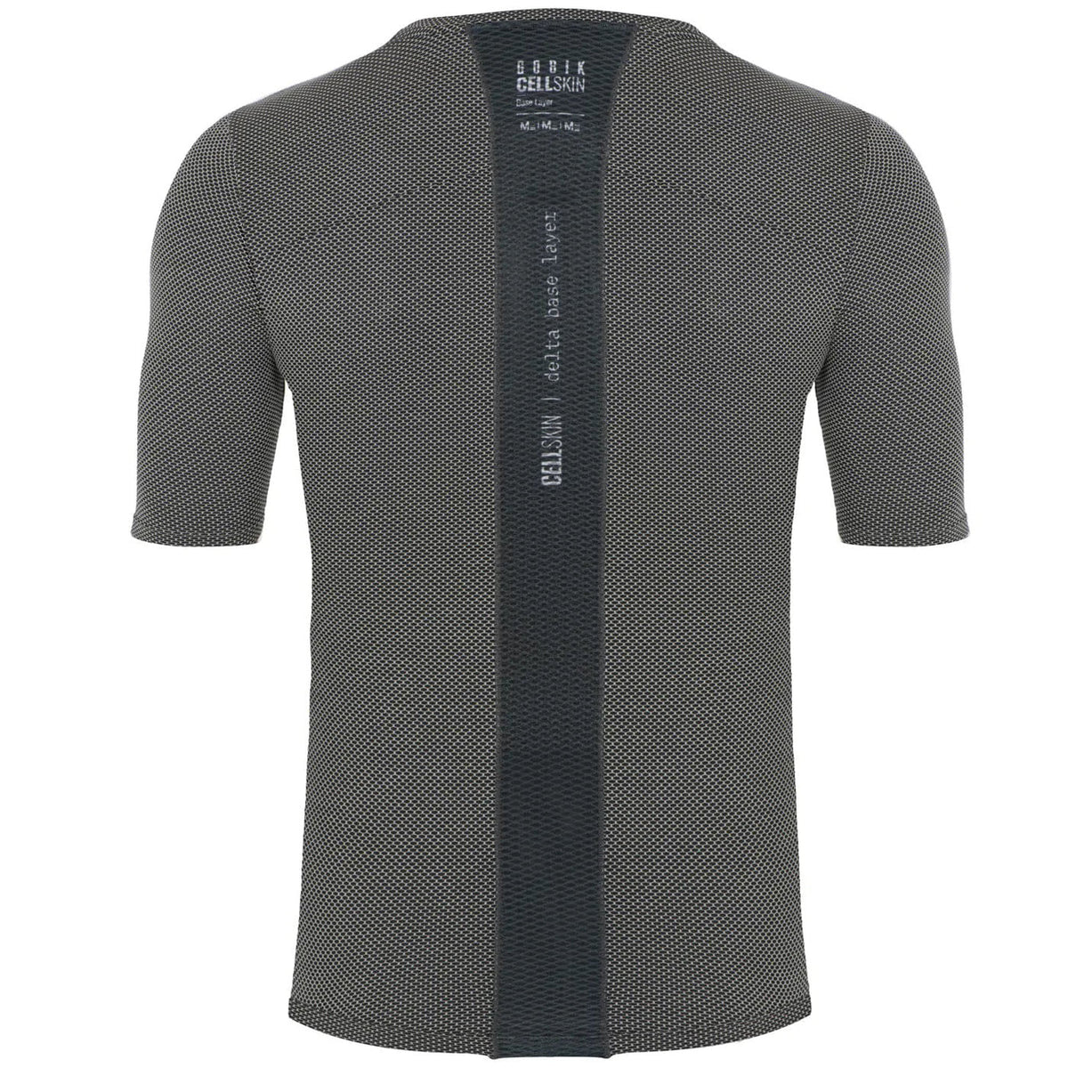 Cell Skin Camiseta Interior Manga Corta Gobik Hombre Gris/Negro #2