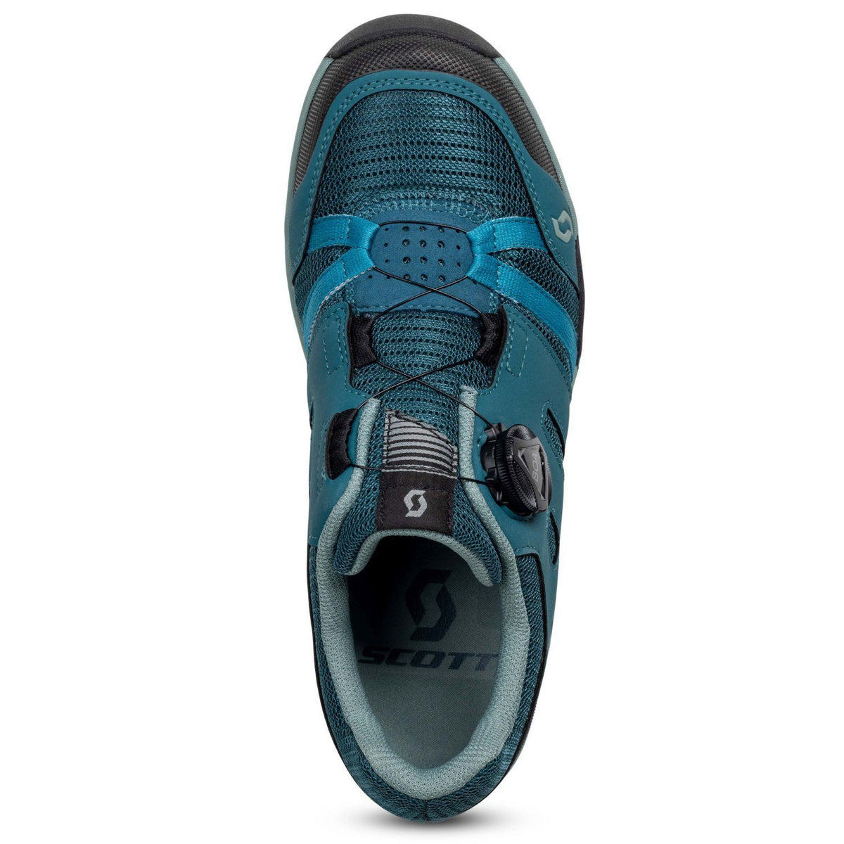 Zapatillas MTB Scott Sport Crus/R Flat BOA Mujer Petrol Blue/Mint Green #6