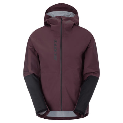 Chaqueta Scott Vertic Pro 3L WP Hombre Cocoa Red/Black