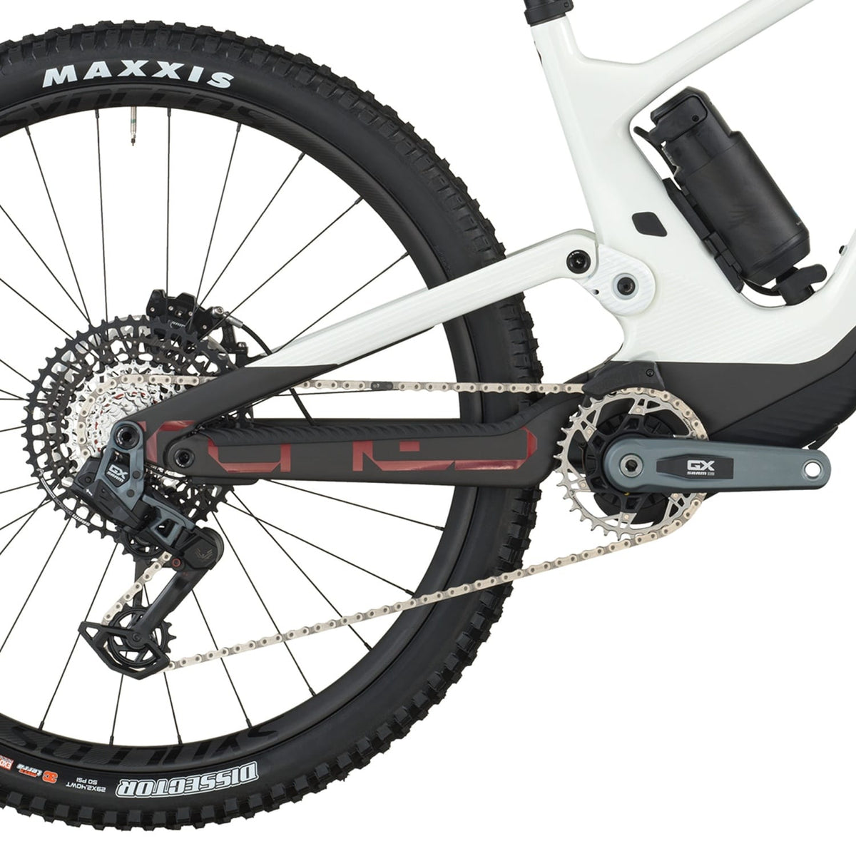 Bicicletas Eléctricas eTrail Scott Voltage 900 Tuned 2026 Carbon Black/Pastel White #4
