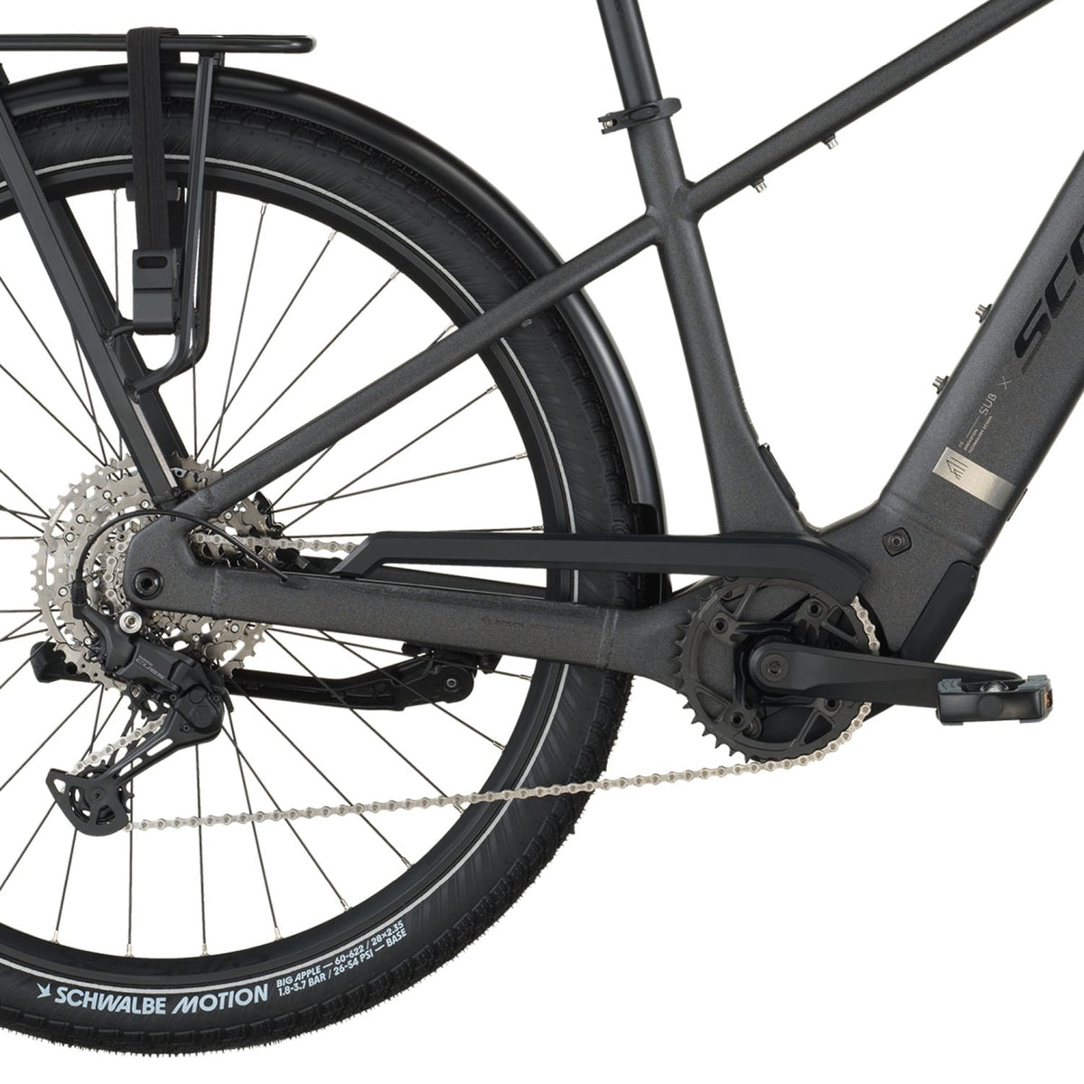 Bicicletas Eléctricas eUrbanas Scott Sub Sport 10 2026 Midnight Grey #4