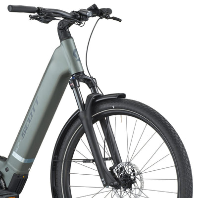 Bicicletas Eléctricas eUrbanas Scott Sub Sport 30 Wave 2026 Highland Green #5