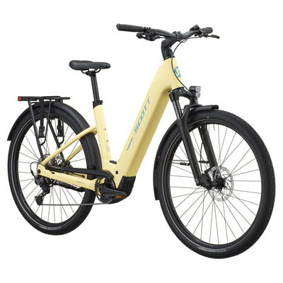 Bicicletas Eléctricas eUrbanas Scott Sub Sport 10 Wave 2027 Canary Yellow