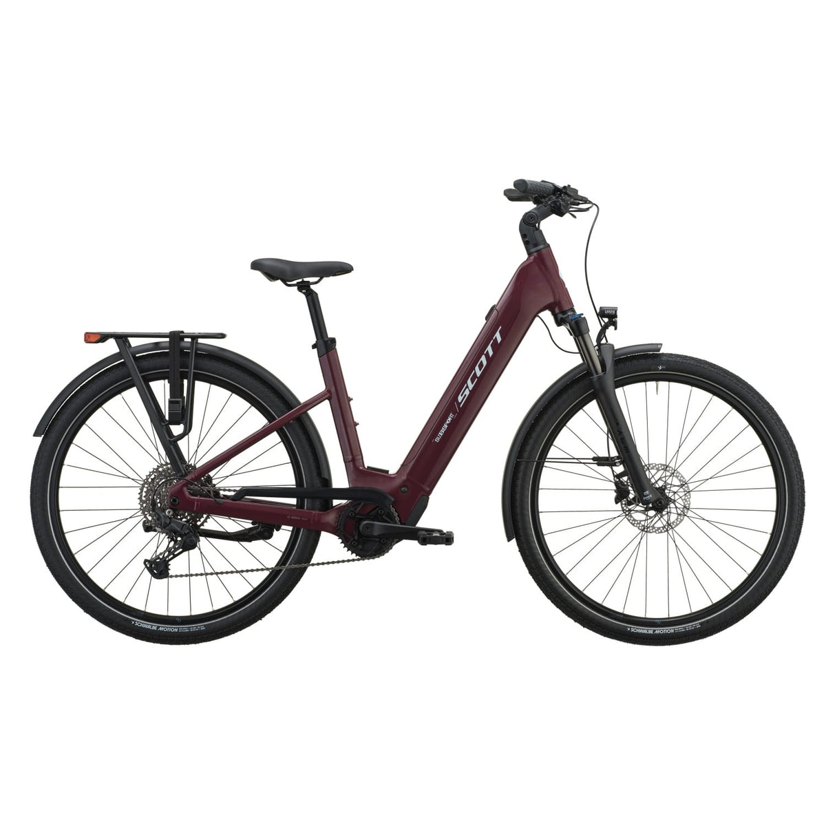 Bicicletas Eléctricas eUrbanas Scott Sub Sport 20 Wave 2027 Aubergine Purple