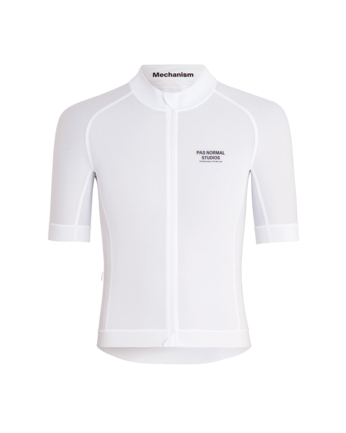 Maillot Manga Corta Pas Normal Studios Mechanism Hombre Blanco