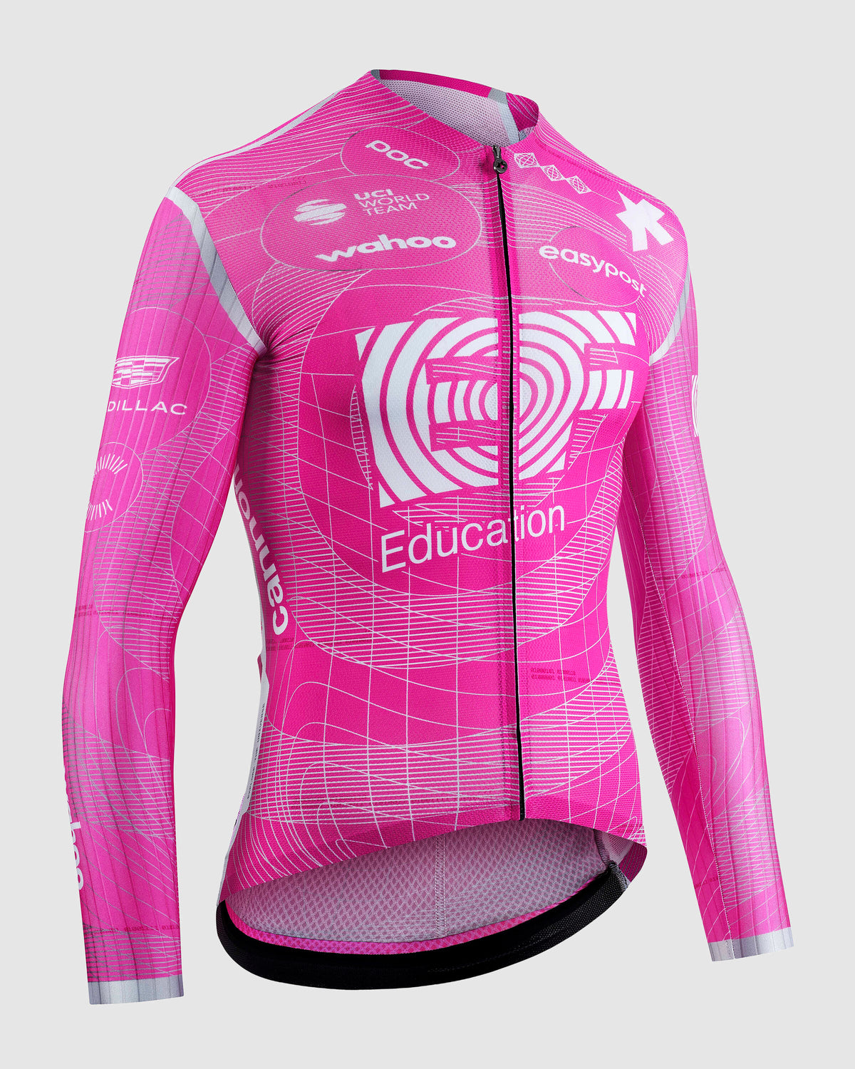 Maillot Manga Larga Assos Equipe RS LS S11 EF Hombre Pink EF #4