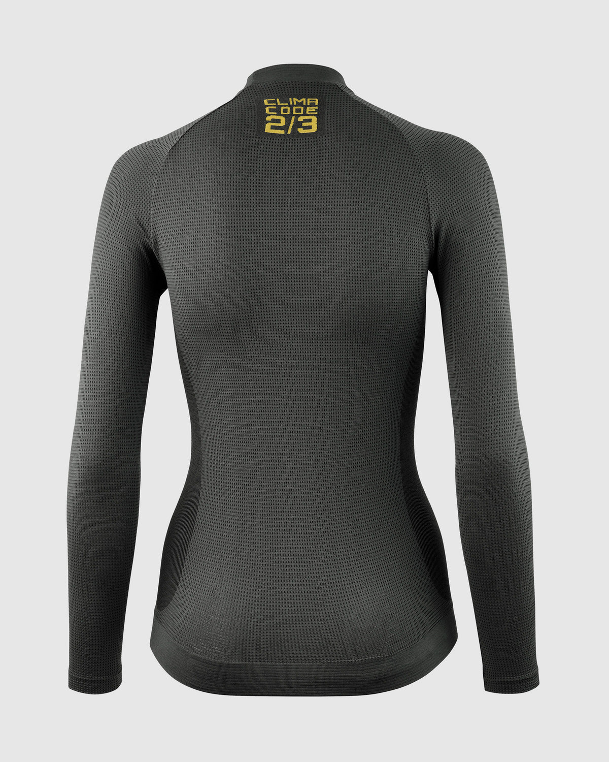 Assos P1 Camiseta Interior Manga Larga Primavera/Otoño Mujer Anthracite Grey #2