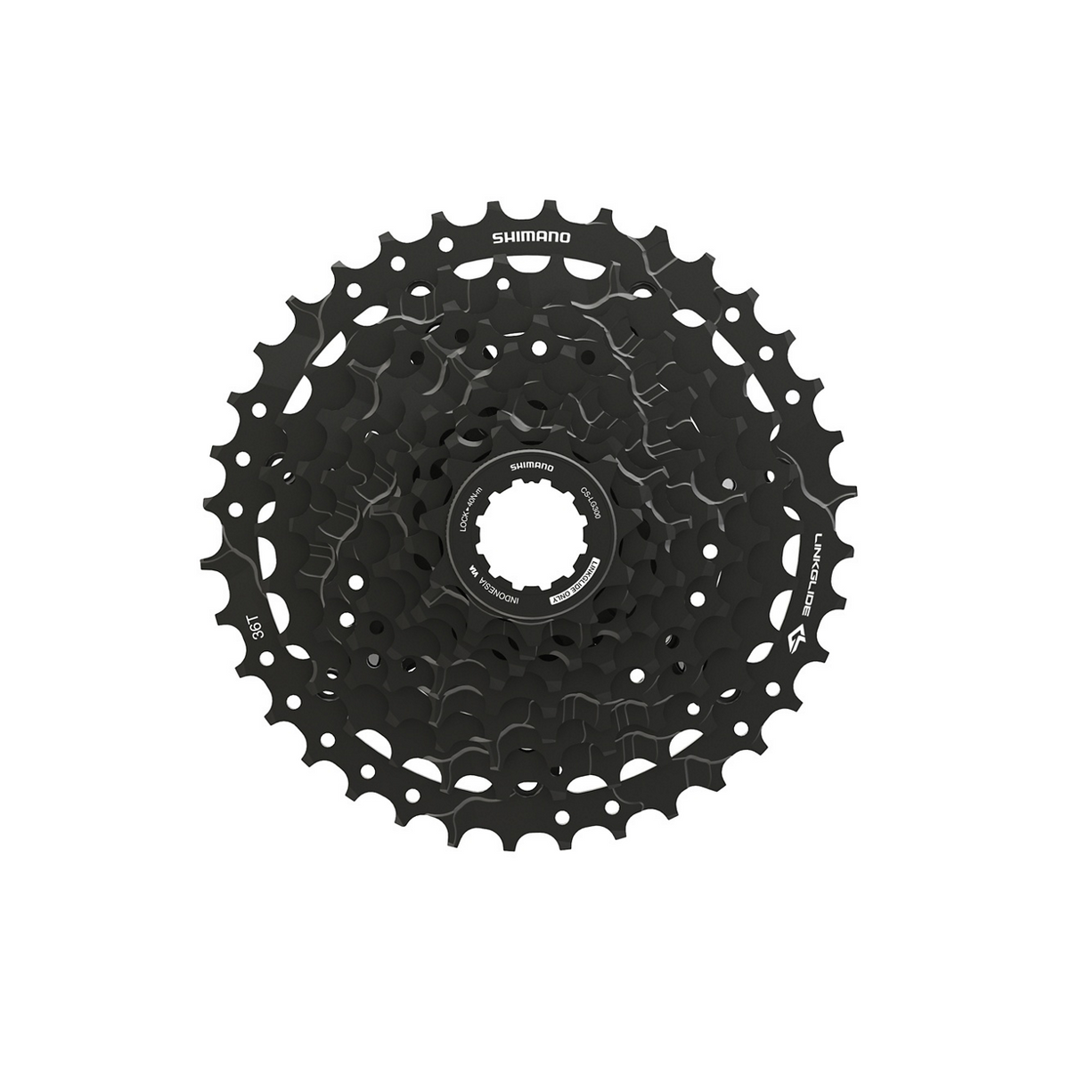 Cassete Shimano CS-LG300-9 9v 11-36D Negro