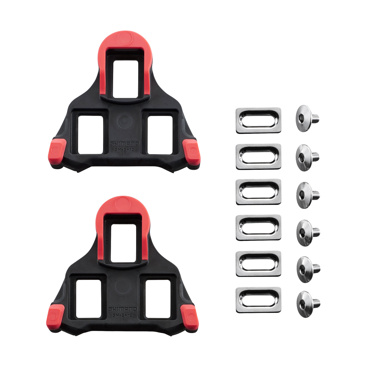 Juego Calas Shimano SM-SH10 Modo Fijo M5x8 Negro