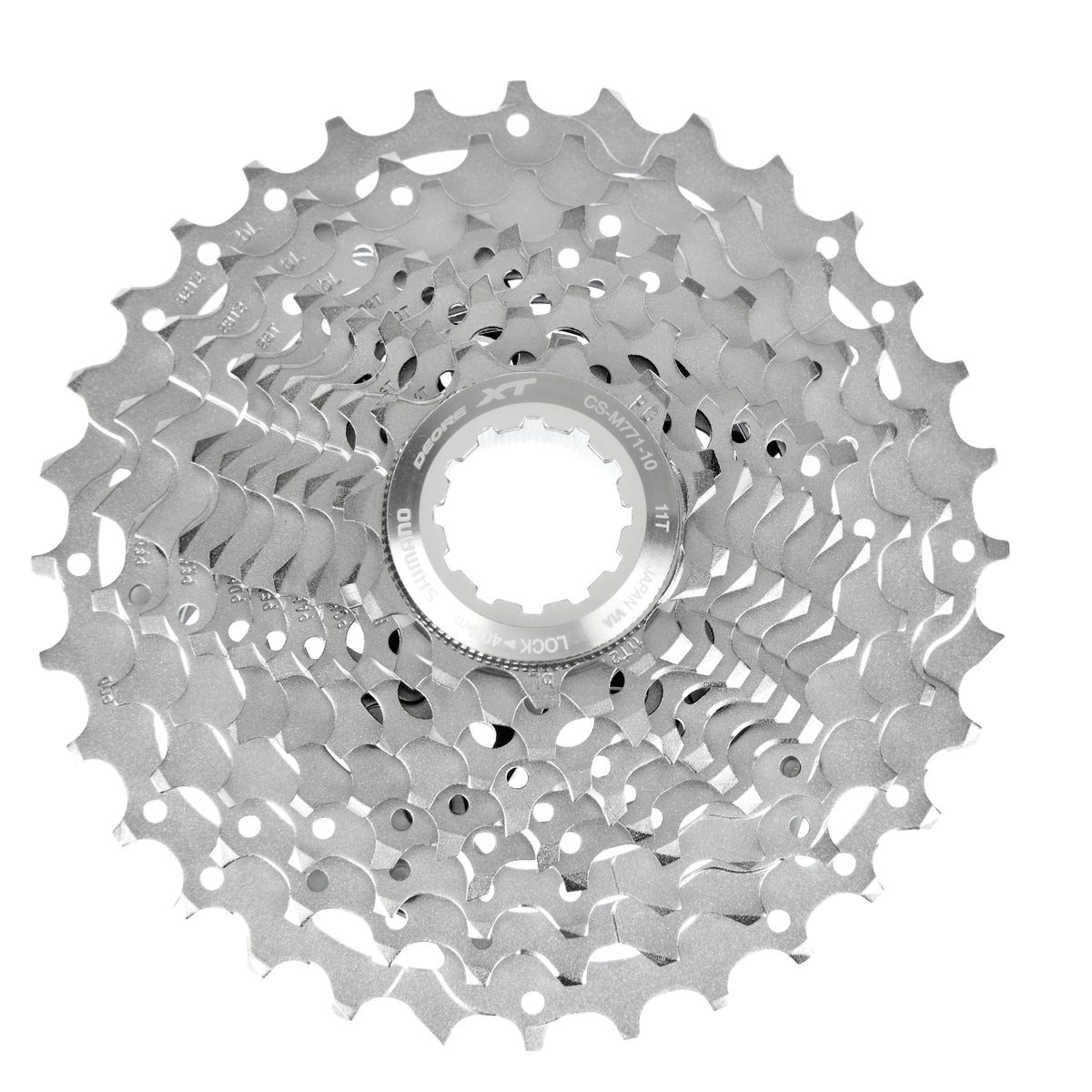 Casete Shimano 10v CS-M771 11-32d Gris #2