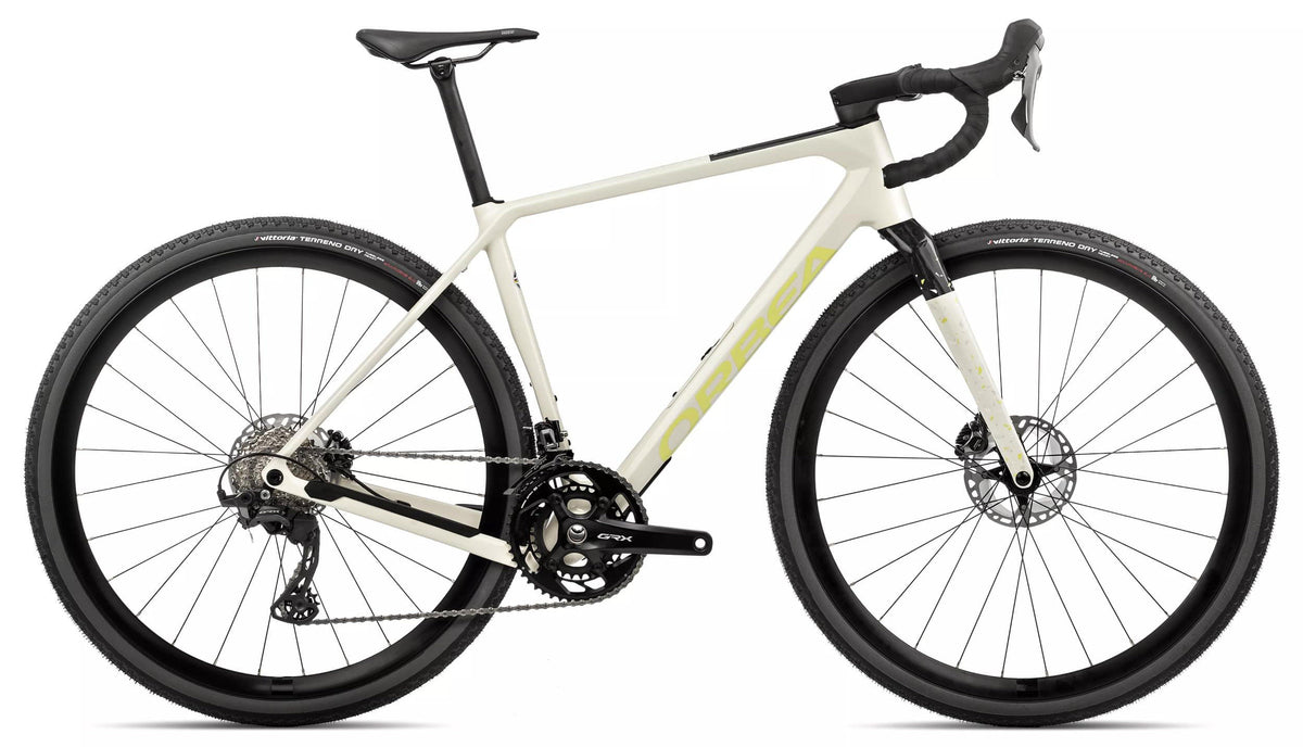 Orbea Terra M20team 2024 Ivory White/Spicy Lime Gloss