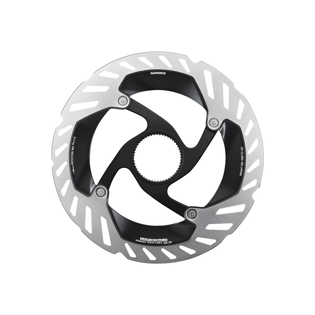 Disco Freno Shimano RT-CL900 Center Lock Ice Technologies Freeza Dientes Exteriores