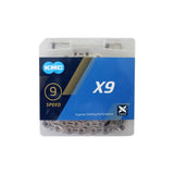 KMC X-9 Chain 114 Links 9s Chrome