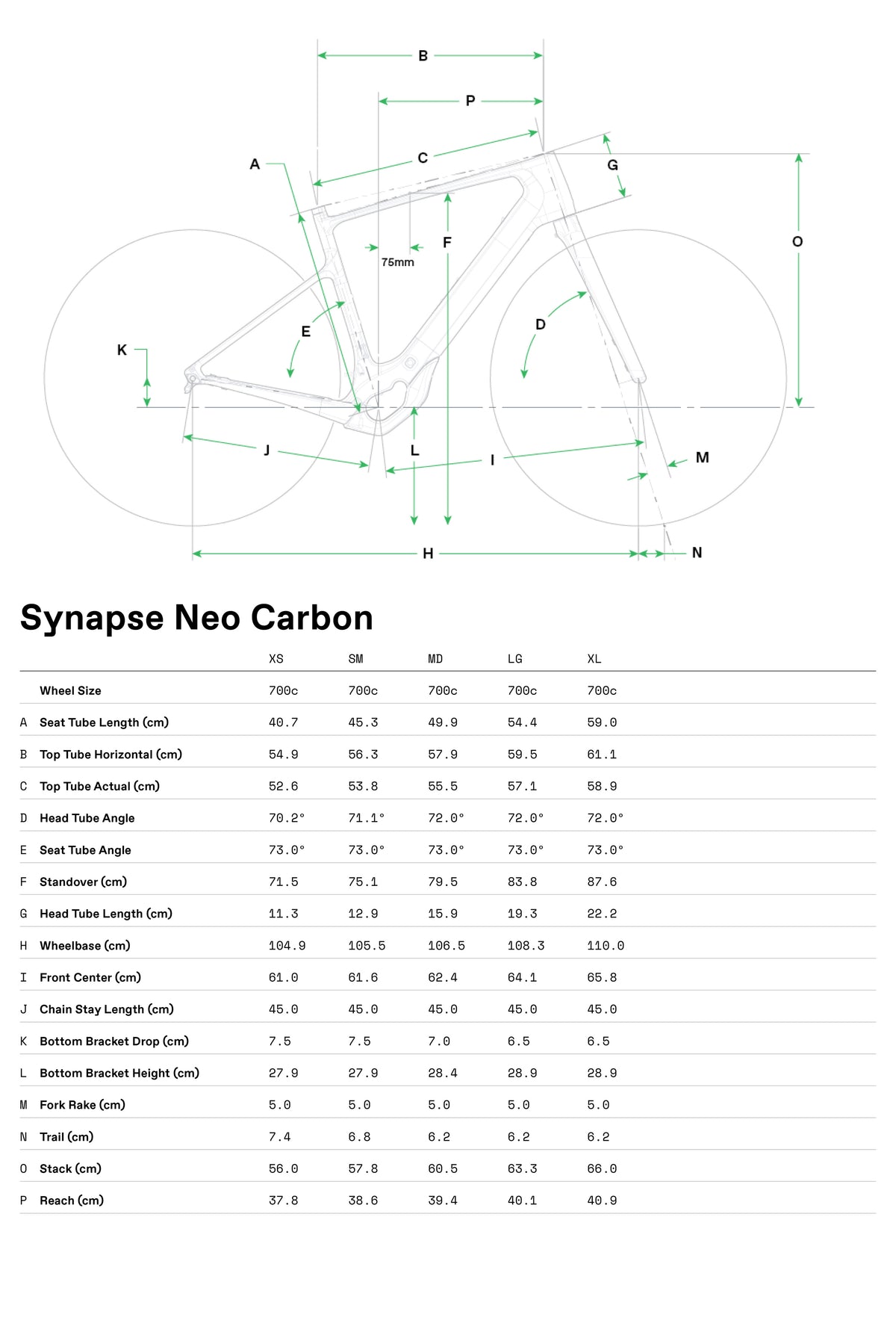 Synapse Neo Cannondale 2024 Negro #7