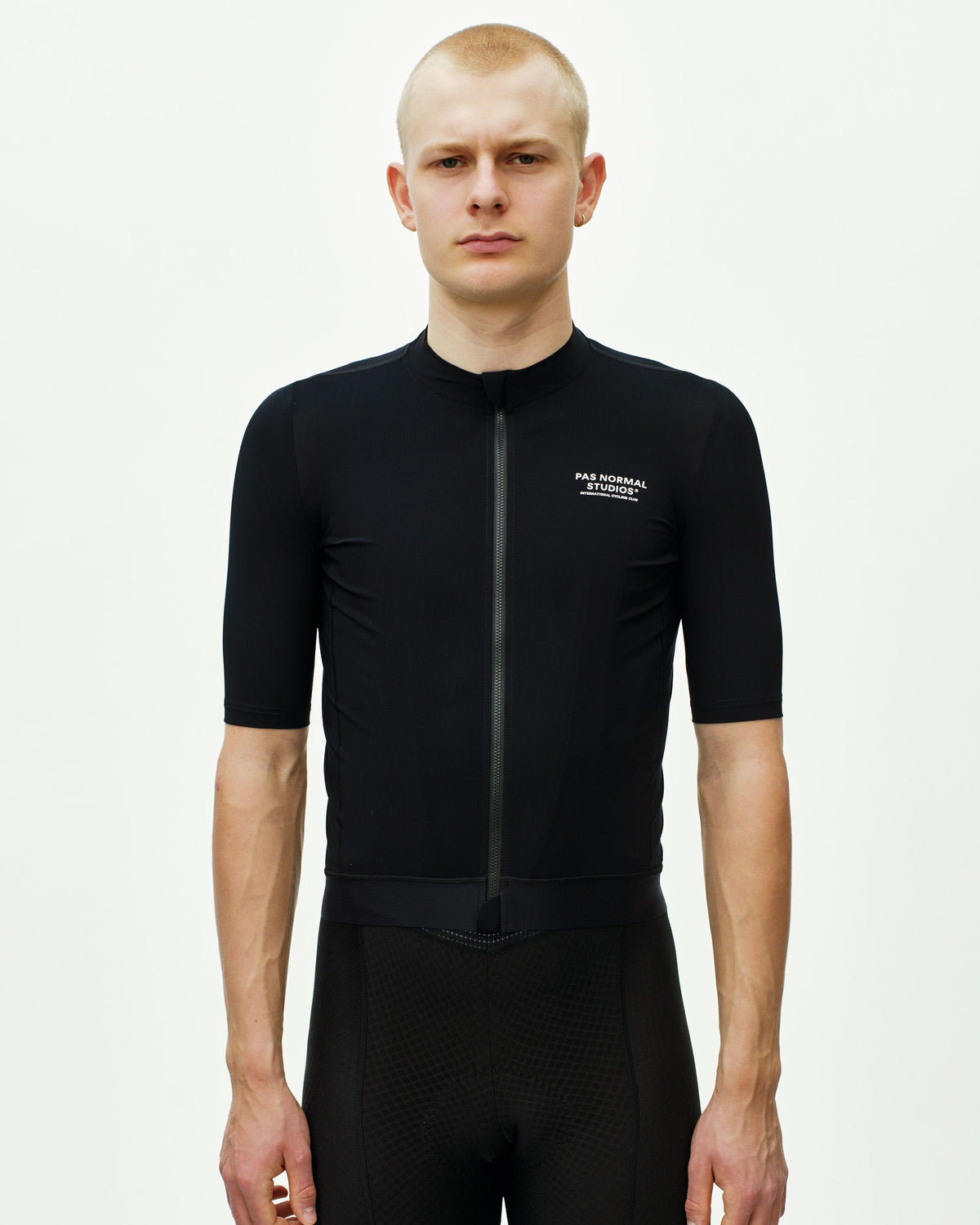 Maillot Manga Corta Pas Normal Studios Essential Hombre Light Black #3